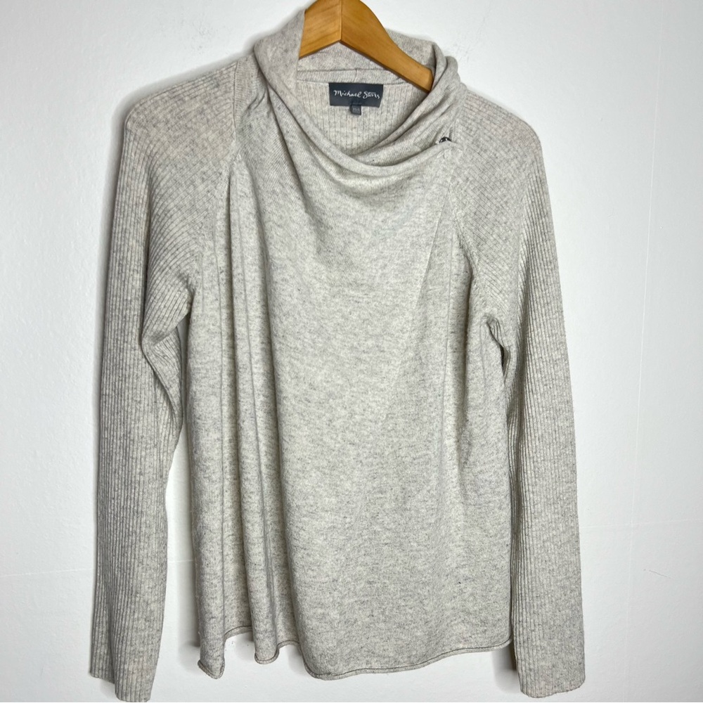 Michael Stars Wool Blend Wrap Sweater Cardigan Sz XS/S